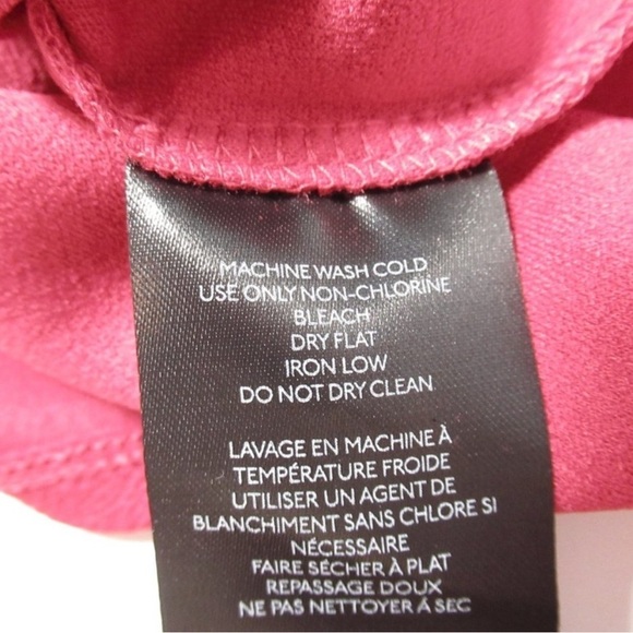 NWOT By Anthropologie Structured Long Sleeve Top Wine Red Medium Cottage - Picture 6 of 10